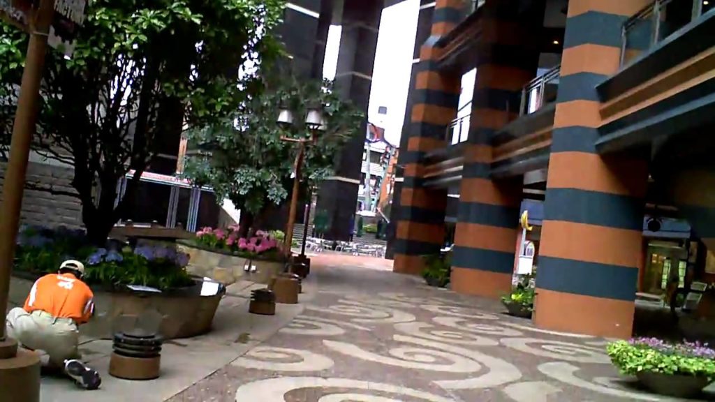 In Canal City Fukuoka