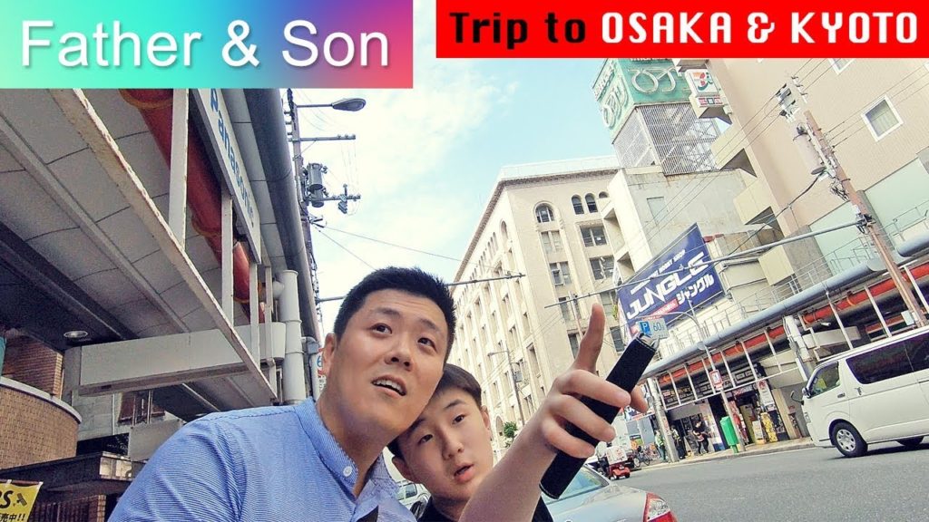 Father & Son trip to OSAKA & KYOTO (with GoPro6)