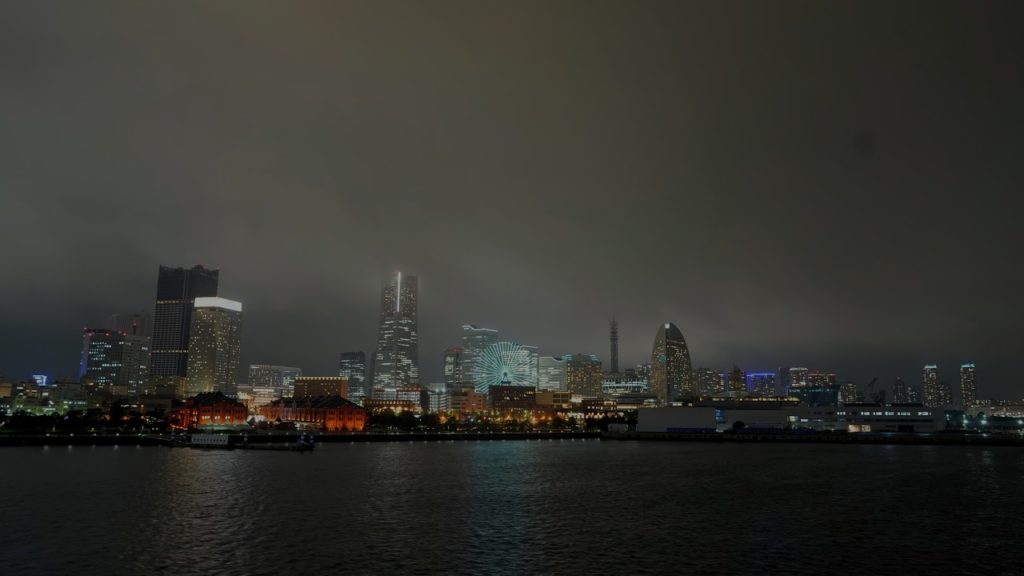 Timelapse Yokohama, Japan. View From Osanbashi"大さん橋"