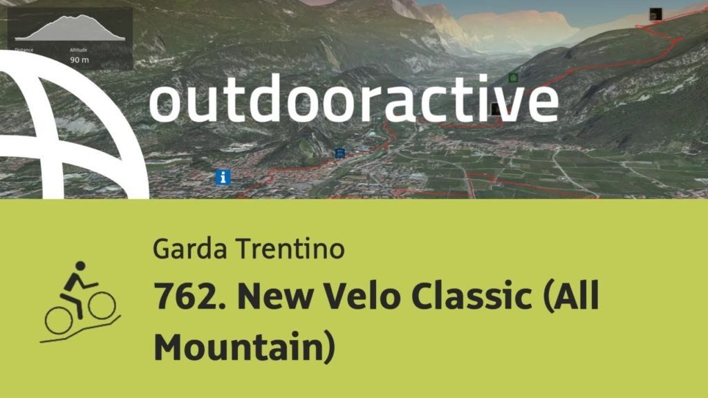mountain biking trail at Lake Garda: 762. New Velo Classic (All Mountain)