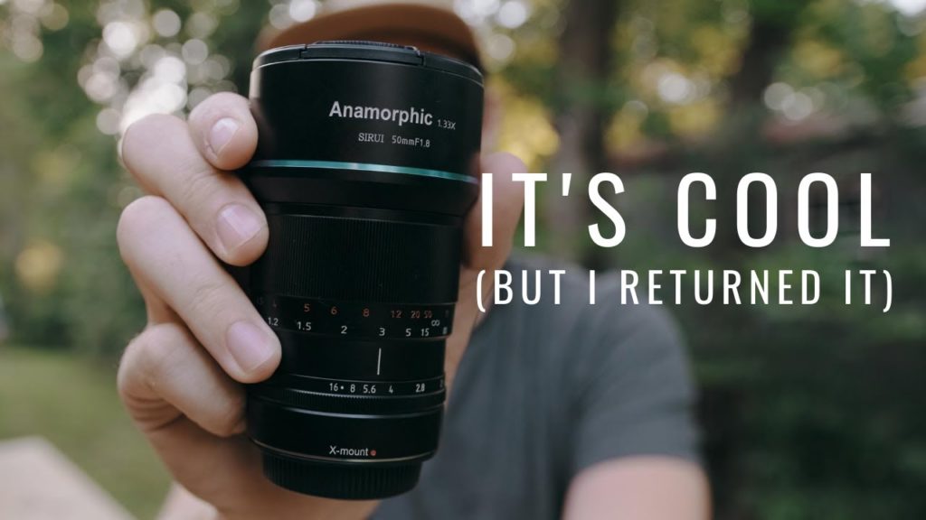Sirui 50mm 1.33x Anamorphic X-Mount Review | awesome value, I’m returning it | Fuji XT4 Sirui 50mm 1.33x Anamorphic X-Mount Review | awesome value, I’m returning it | Fuji XT4