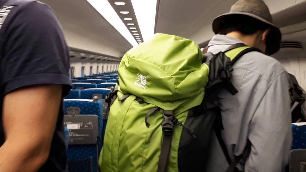 Boarding Shinkansen Hikari 461 - Tokyo Station - Okayama - 新幹線 ひかり 461 - Stabilized