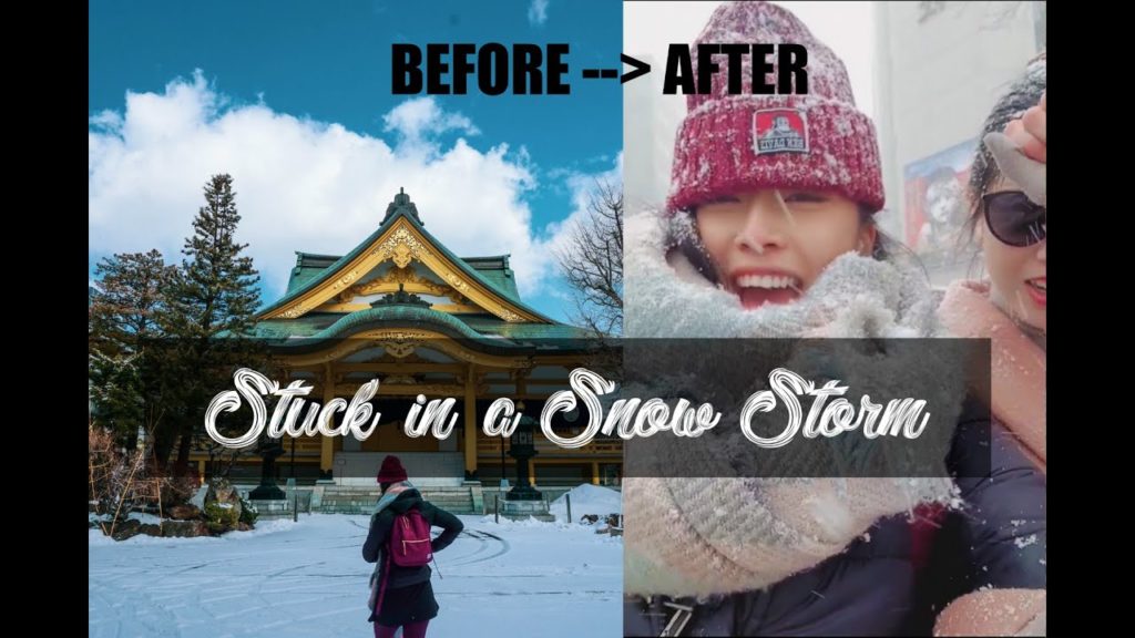 π¨οΈ Stuck in a SNOW SHOWER | Frozen in the middle of Sapporo π¨οΈ Stuck in a SNOW SHOWER | Frozen in the middle of Sapporo