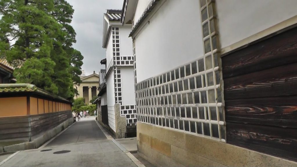 岡山県倉敷市　美観地区の様子 （1）　old folk houses in Kurashiki, Okayama Prefecture