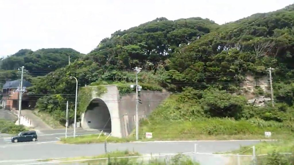 Chiba Local Train, Japan (From Kazusaminato station to Hamakanaya) JR UCHIBO LINE 上総湊ー金浜谷 千葉 JR内房線