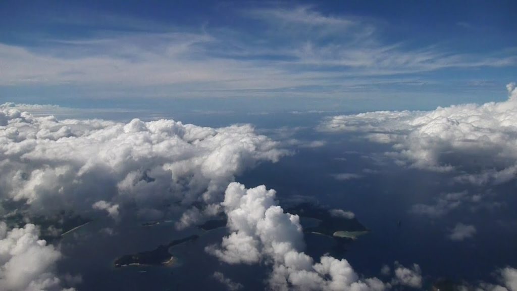 【機窓】那覇空港 (OKINAWA NAHA AIRPORT)【離陸】【RWY36】2019/9