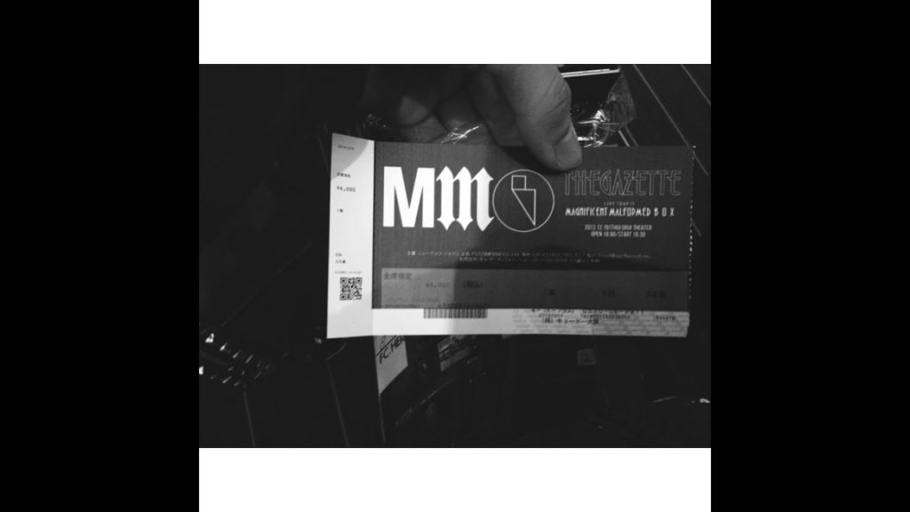 DungeonDurian In Osaka,Japan Episode 4 "The Gazette's Magnificent Malformed Box Tour,Orix Theater"