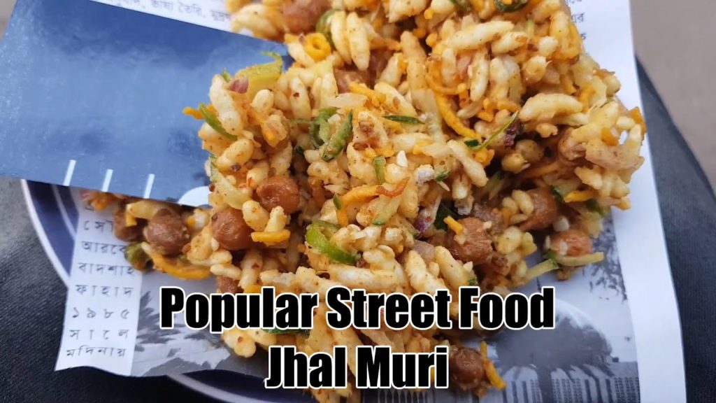 Popular Street Food Jhal Muri   Masala Muri