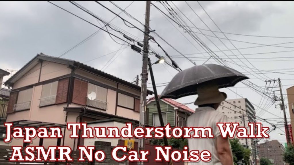 ASMR Edition Japan Rain Thunder & Lightning Walk 2020.08.13 Ambient Sound Sleep Meditate Tokyo Relax ASMR Edition Japan Rain Thunder & Lightning Walk 2020.08.13 Ambient Sound Sleep Meditate Tokyo Relax
