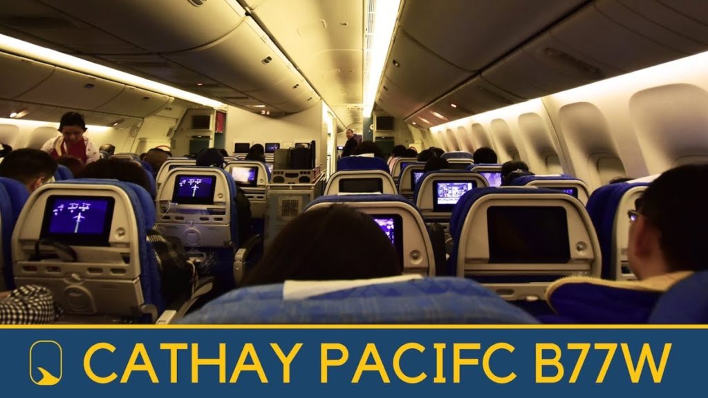 Economy Class | Cathay Pacific CX872 Hong Kong to San Francisco Boeing 777-300ER (Review#38)