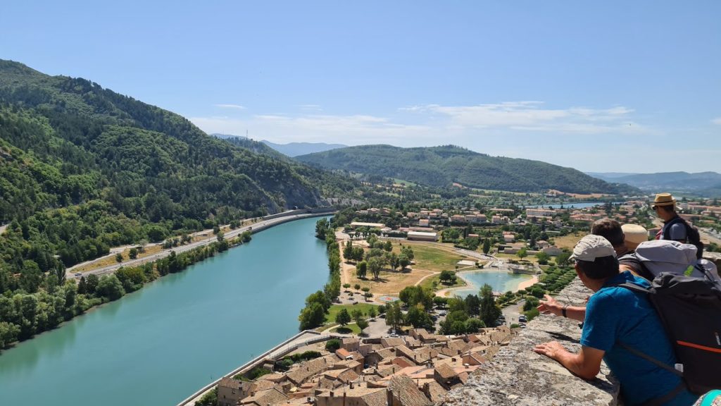 N° 43 Visite de la Citadelle de #Sistéron en #Campingcar. Direction #Esparon de #Verdon