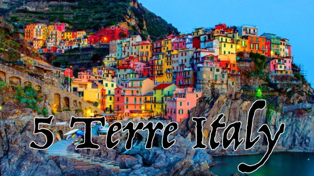 Walk on 5 Terre, Italy 4K -- August 2020