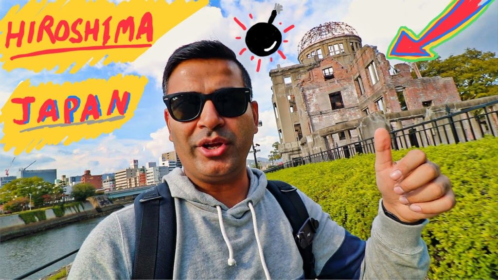 Japan HIROSHIMA - Atom Bomb yahan gira tha... Really Sad 😢  !