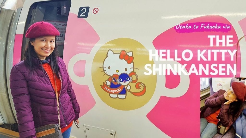OSAKA TO FUKUOKA VIA THE HELLO KITTY SHINKANSEN