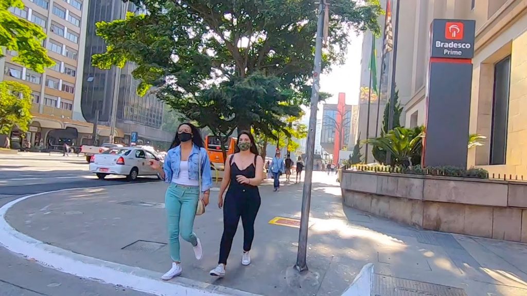After Pandamic Av Paulista São Paulo Brazil Walking Tour