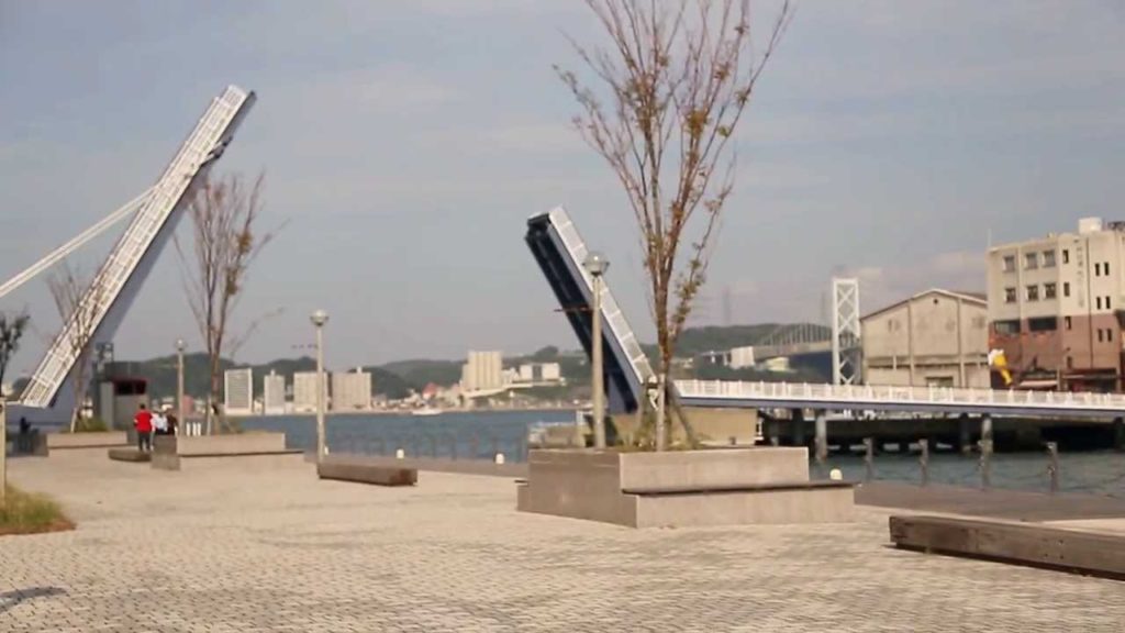 일본 기타큐슈 - 모지코 레트로의 블루윙 모지