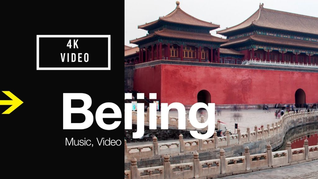 BEIJING City China Music Cinematic Video Tour | Tourism Travel 4K