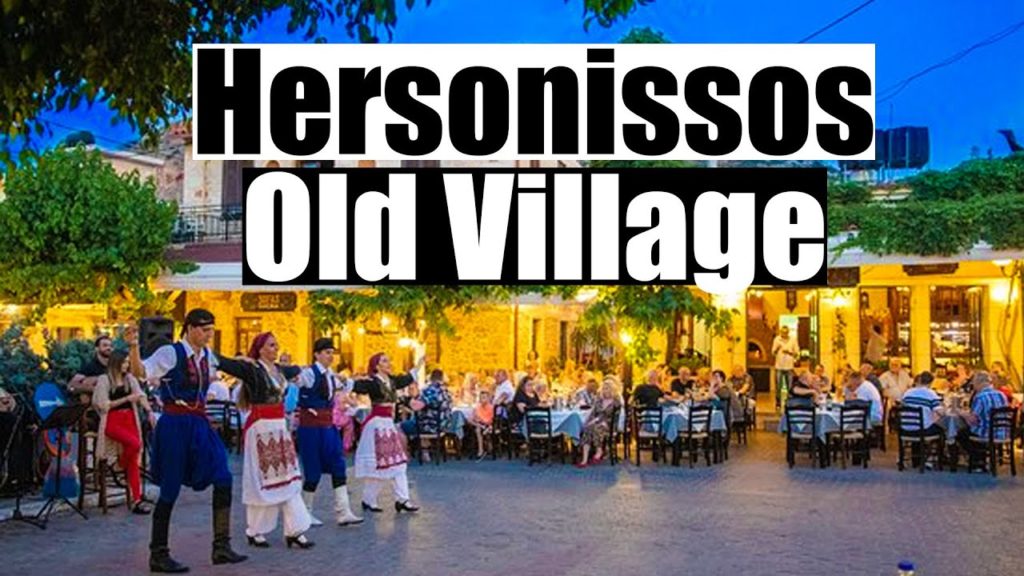 Hersonissos Old Village Walking Tour 2020