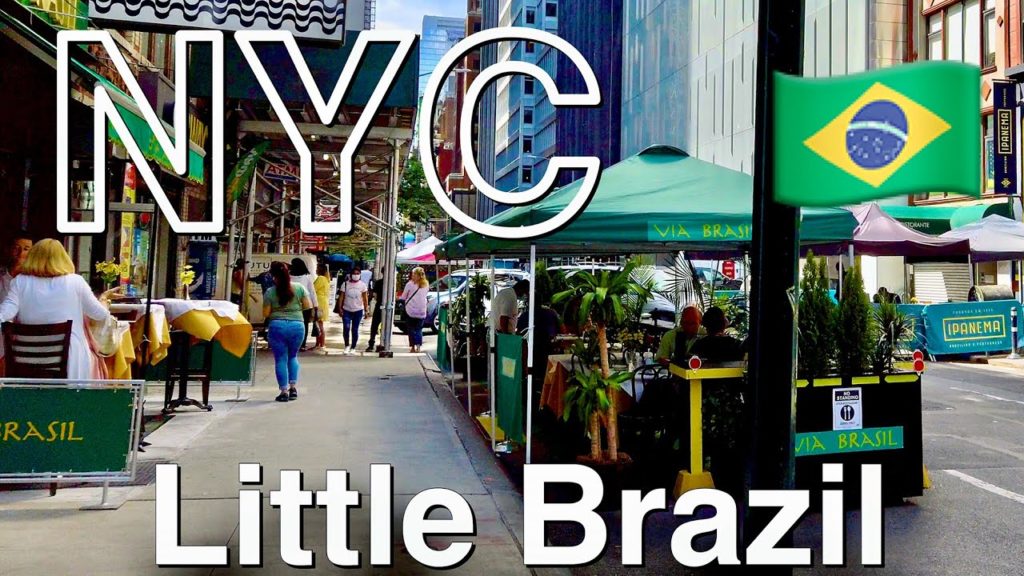 NYC by Area【Little Brazil】2020 New York Walking Tour, Manhattan Travel Guide ニューヨーク リトルブラジル 観光 旅行 4K