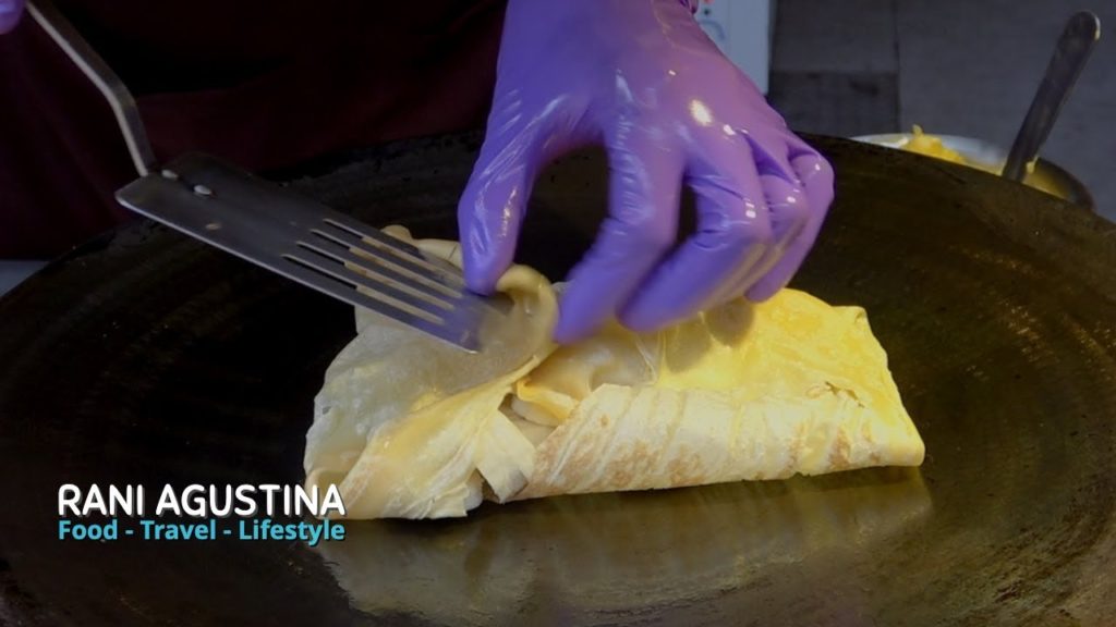 Roti Panggang Thailand - Thai Rotee - Taiwan Street Food - SHILIN NIGHT MARKET AREA