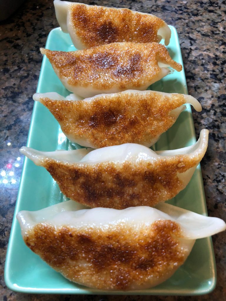 Pork gyoza day!