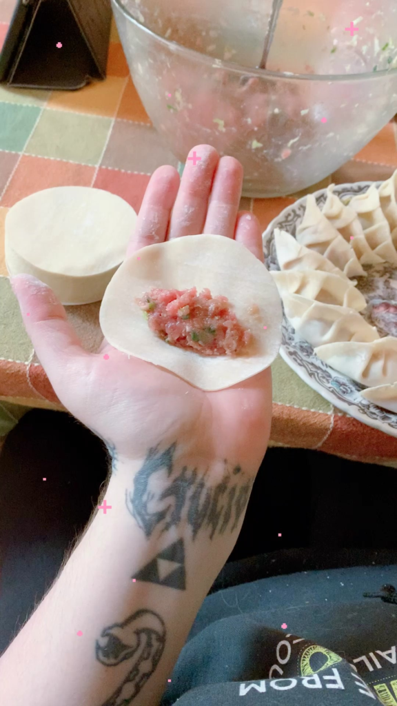 Made some homemade gyōza! 💕