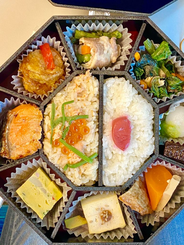 First time having an Ekiben (train station bento) in over half a year