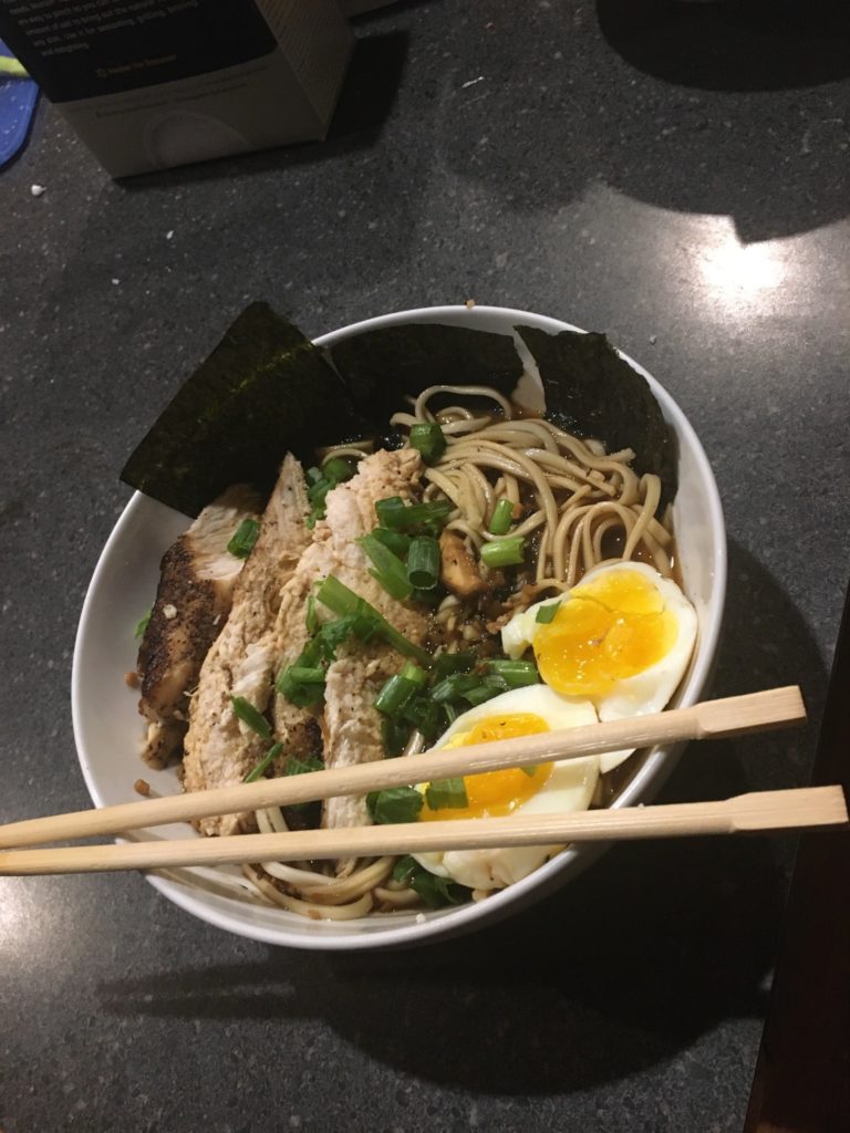 First attempt at ramen