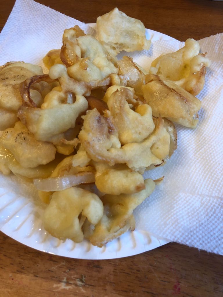 How would you rate my tempura style onion rings?