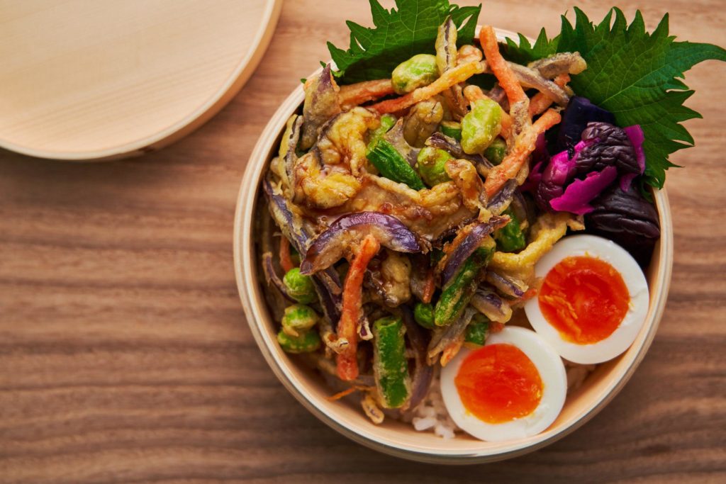 Kakiage Bento I made for Bento Expo