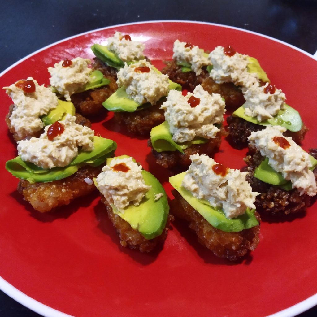 Crispy Rice Tuna Bites