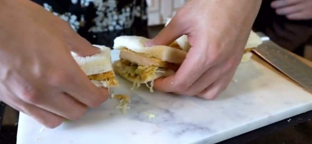 Japanese Katsu Sandwiches - Recipe In Comments