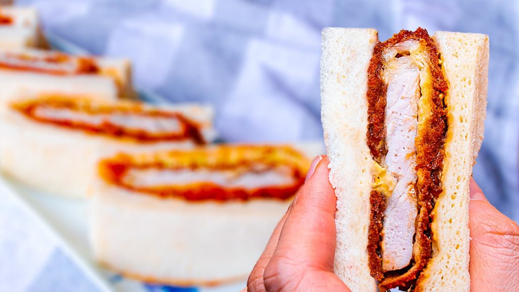 Homemade Tonkatsu Sando with Homemade Tonkatsu Sauce