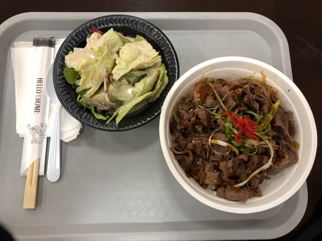 ICHIDO RAMEN in H-Mart has good Gyudon :)