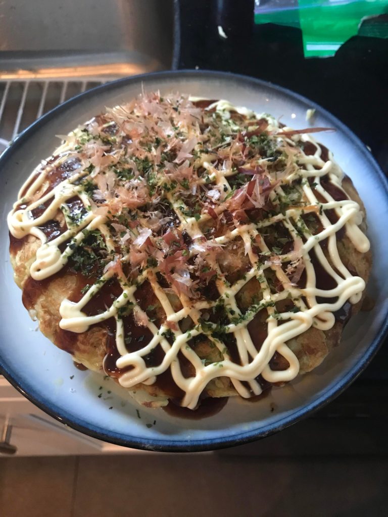 I made Okonomiyaki!
