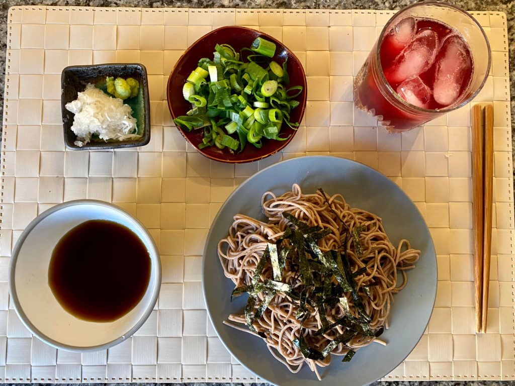 Zaru soba is such a perfect summer meal!
