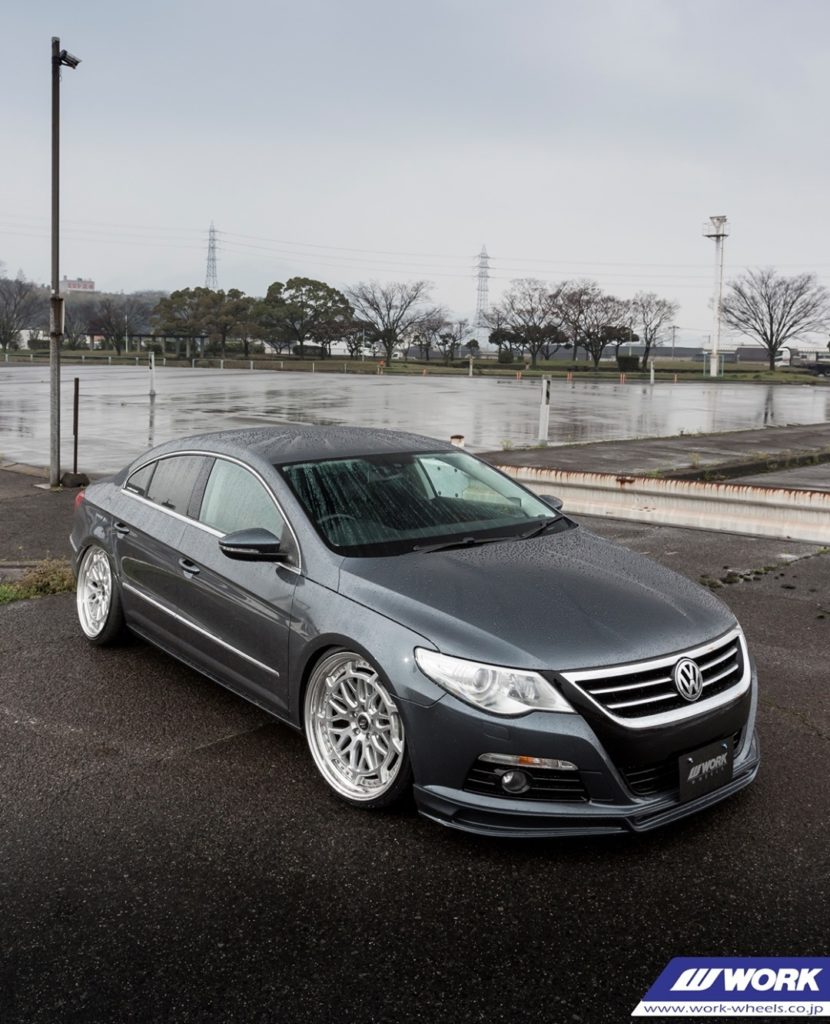 BUILD WORKS VW Passat CC on WORK Gran Seeker DMX #artofwheel #granseekerdmx #vwp...