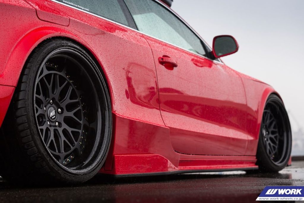 BUILD WORKS Audi A5 on WORK Gran Seeker DMX #artofwheel #granseekerdmx #audia5@k...
