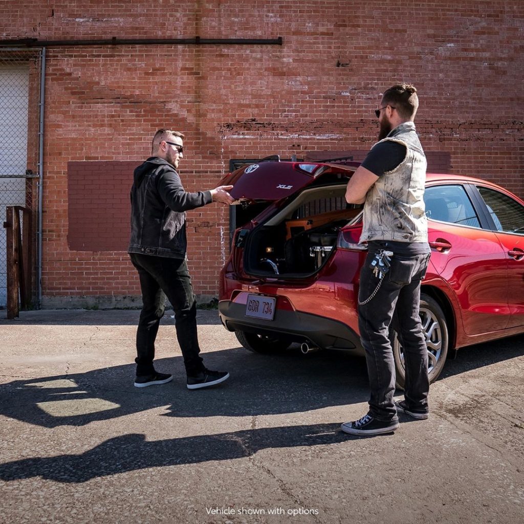 Sick beats come standard.  #Yaris #LetsGoPlaces...