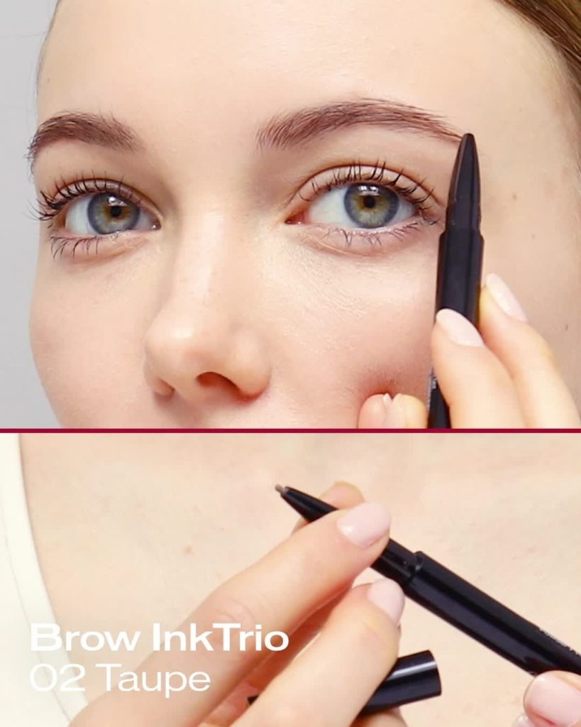 For full and feathery brows, follow three easy steps using one foolproof product...