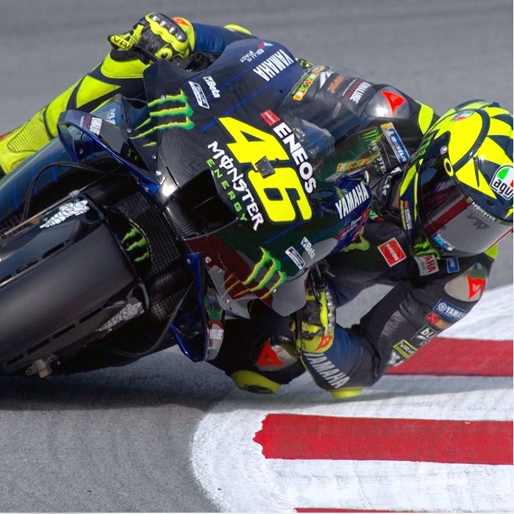 The Doctor's got the moves around the @circuitdebcncat  

#MonsterYamaha  #MotoG...
