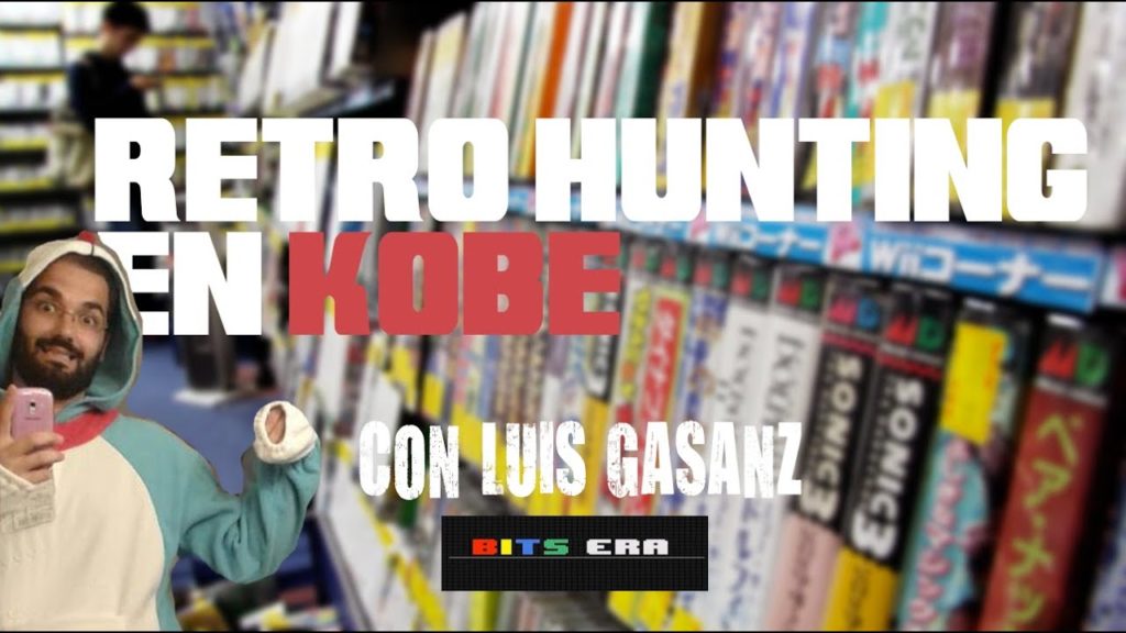 RETRO GAME HUNTING en KOBE. Videojuegos retro con Luis Gasanz