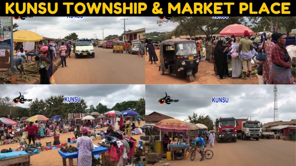 Welcome To KUNSU Township WALKING TOUR in the Ahafo Ano South District of Ashanti Region, Ghana.