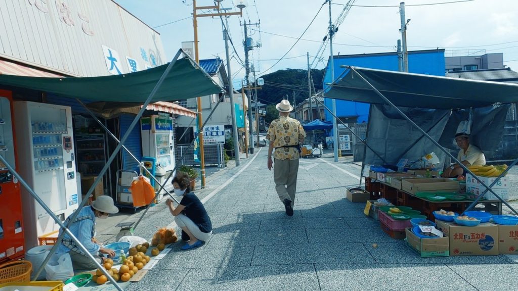 4K WALK - Katsuura Morning Market, Tomisaki Shrine & Kakuoji Temple
