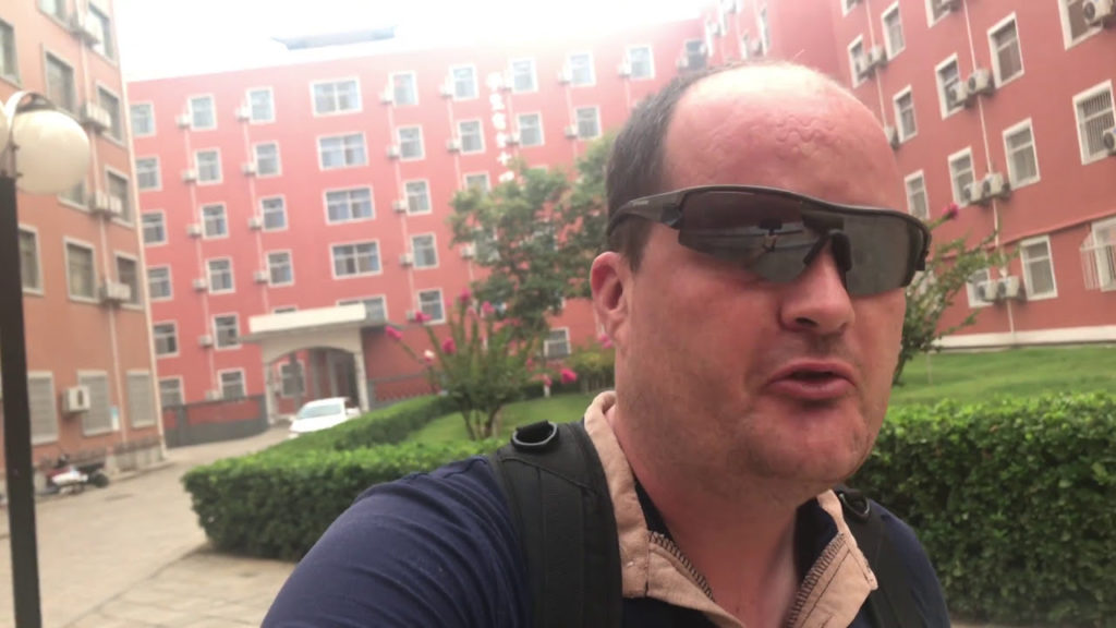 I got kicked out of China so going to Korea