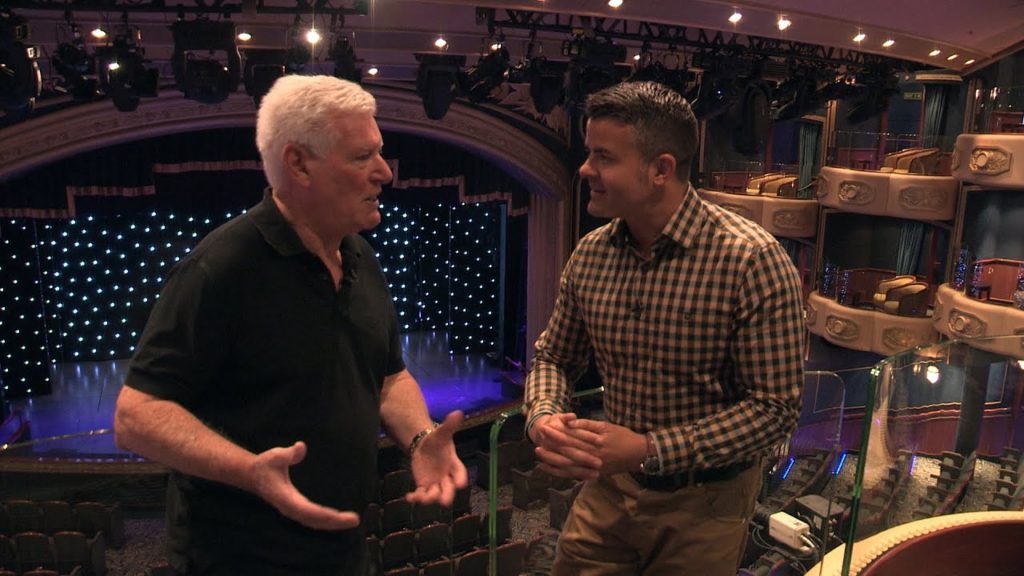 Roy Walker On Board Cunard – Queen Elizabeth | Planet Cruise Roy Walker On Board Cunard - Queen Elizabeth | Planet Cruise