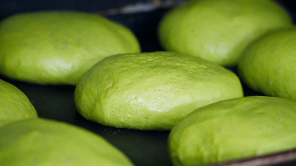 クロレラハンバーガーを作る∥Chlorella Classic Hamburger Making∥Korean street food