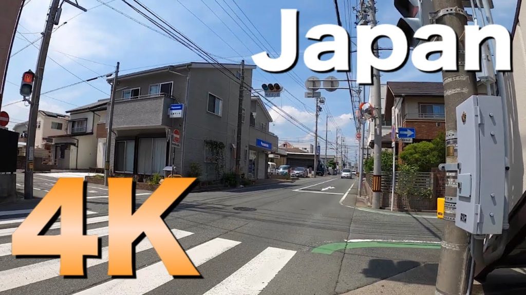 Countryside virtual tour/street walk in Japan 4K POV/street life and view/2020 May SHIZUOKA