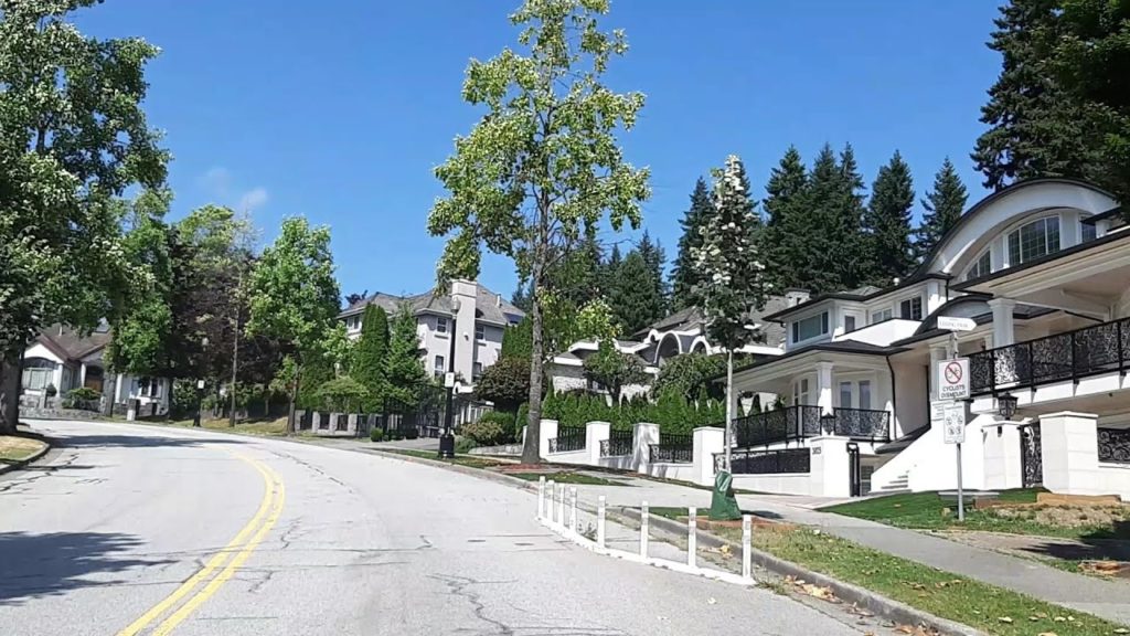 Driving Vancouver Suburbs | "Westwood Plateau" Residential Living Homes, Life in Coquitlam BC Canada