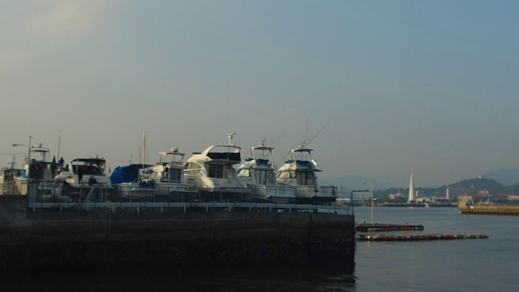 Slow motion of Hiroshima from the Grand Prince Hotel